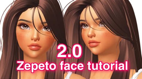 Zepeto Realistic Face Tutorial Youtube