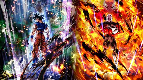 Goku Vs Jiren Realistic Wallpapers K Hd Goku Vs Jiren Realistic