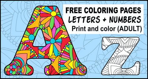 Alphabet Coloring Pages