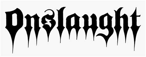 Onslaught Band Logo, HD Png Download - kindpng