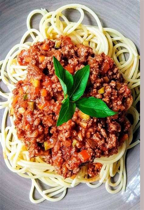 El Blog De Amor En Berza Espagueti A La Boloñesa Spaguetti Bolognesa