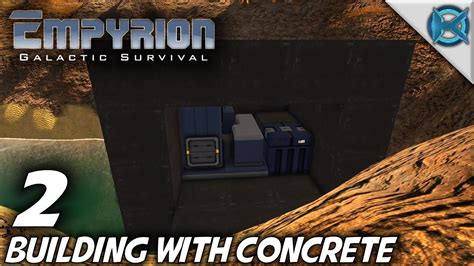 Empyrion Galactic Survival Ep 2 Building With Concrete Let S Play