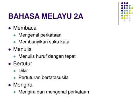 Ppt Bahasa Melayu Powerpoint Presentation Free Download Id931714