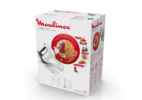 Mixer Moulinex Prep'Mix HM462110, 500 W, Alb | Carrefour Romania