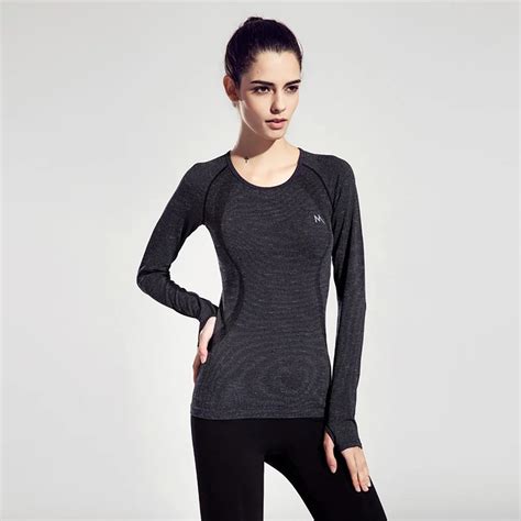 Buy Flandis Quick Dry Long Sleeves Yoga Clothes Sport