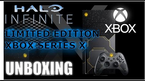 Xbox Series X Halo Infinite Limited Edition Console Unboxing Youtube