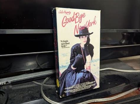 Unboxing Goodbye New York 1984 VHS Tape YouTube