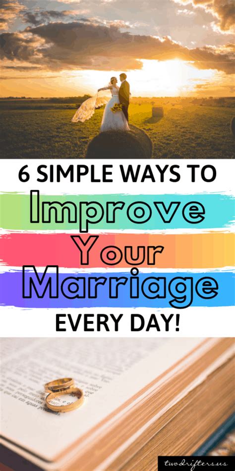 How To Strengthen Your Marriage 6 Simple Things To Do Every Day Two