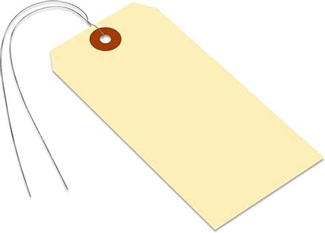 Amazon Smartsign Blank Manila Shipping Tags With Wire Size