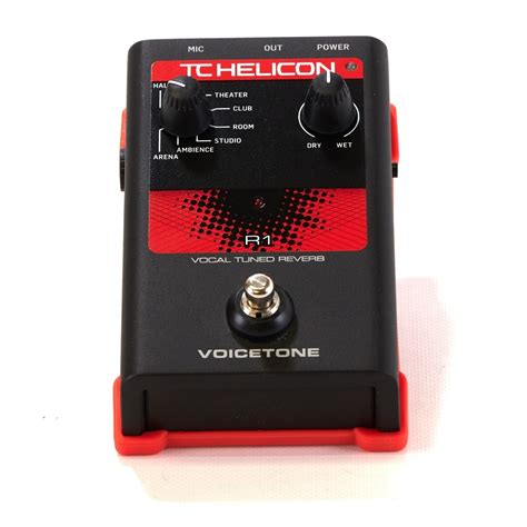 Tc Helicon Voicetone R P Dale D Effets De R Verb Pour La Voix