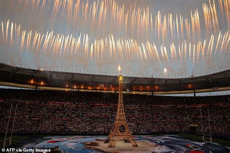 Rugby World Cup Arrives With A Bang As Stade De France Is Lit Up With