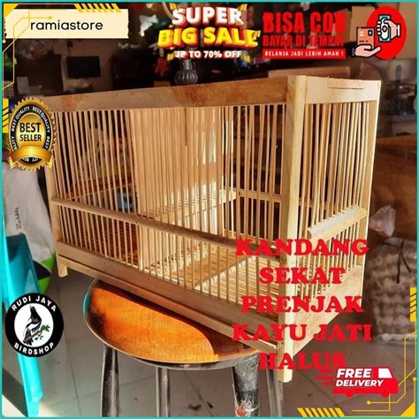 Jual Kandang Sekat Prenjak Sangkar Sekat Burung Sirpu Cemplir Sirtu