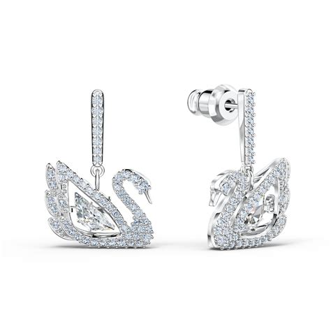 Brinco Swarovski Dancing Swan 5514420 Swg Brasil