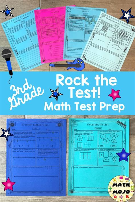 3rd Grade Math Test Prep Rock The Test All 3rd Grade Math Standards Math Test Prep Third