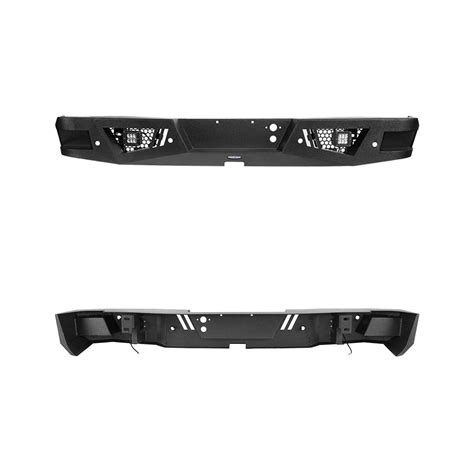 Hookeroad Chevrolet Silverado Rear Bumper For 2007 2018 Chevy Silverado 1500 Hooke Road 4x4