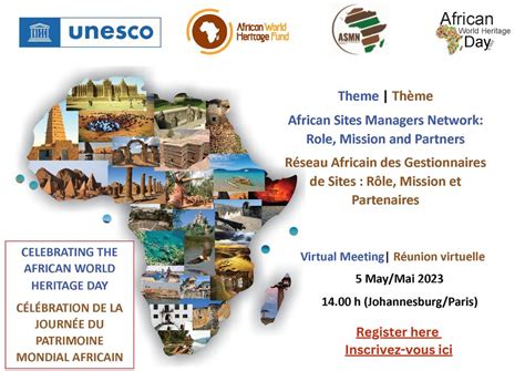 Journée du patrimoine mondial africain 2023 UNESCO Centre du