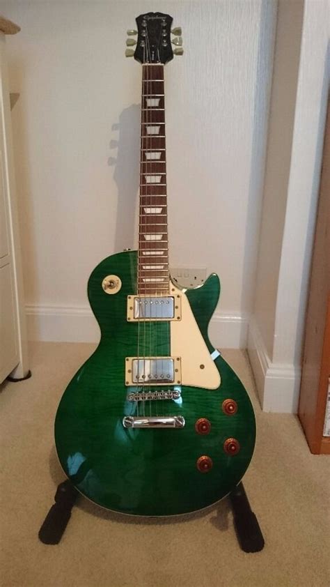 Epiphone Les Paul Standard Limited Edition Translucent Green