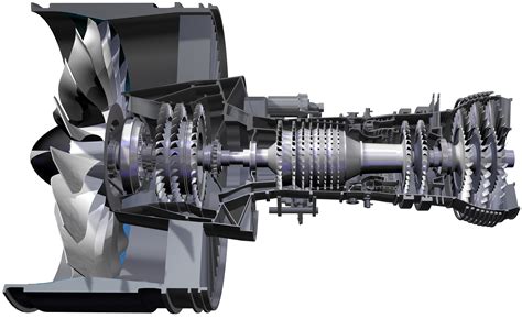 PurePower PW1100G-JM engine cross section showing SKF products - SKF