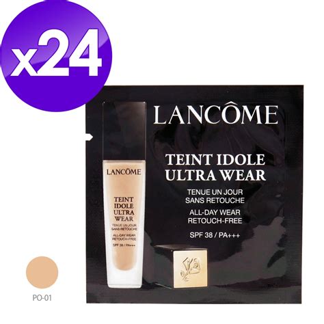 Lancome蘭蔻 零粉感超持久粉底spf38pa1ml24 Po 01 Lancome 蘭蔻 Yahoo奇摩購物中心