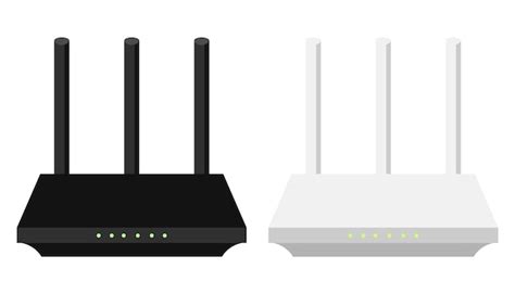 Premium Vector Wifi Router Wireless Ethernet Modem Router Vector