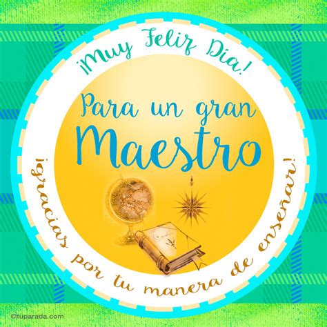 Tarjeta Del Día Del Maestro Día Del Maestro Tarjetas