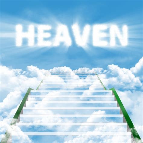 Ladder of heaven stock illustration. Illustration of ladder - 26498435