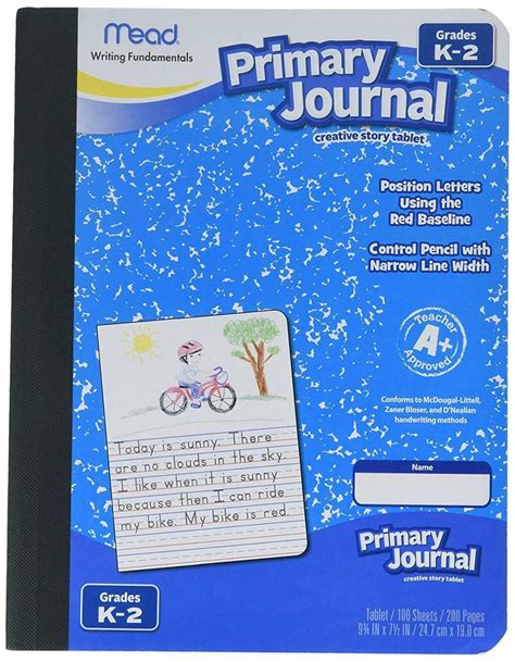 5 Pack Of Mead Mea09956 Primary Journal K 2nd Grade Ebay