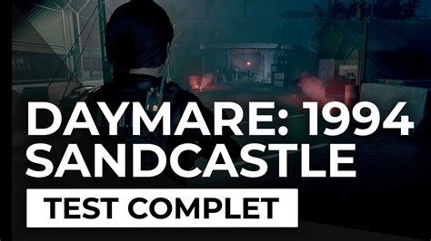 Test Daymare Sandcastle Du Survival Horror Lancienne