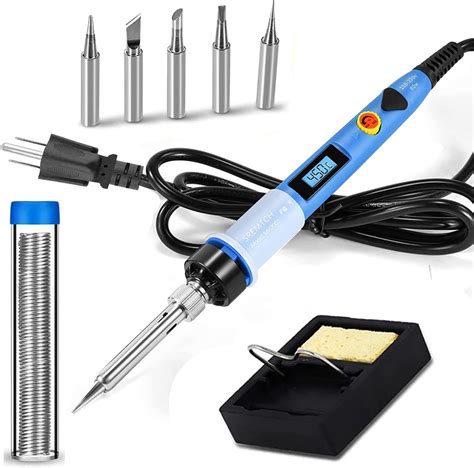 Amazon Soldering Iron Kit W Led Digital Solder Iron Soldering