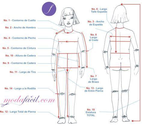 Cómo tomar medidas para coser ropa Modafacil DIY Patrones de