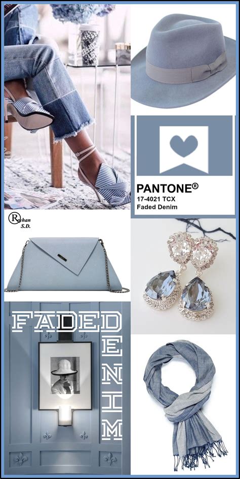 Faded Denim Pantone Spring Summer 2020 Color By Reyhan Color Trends