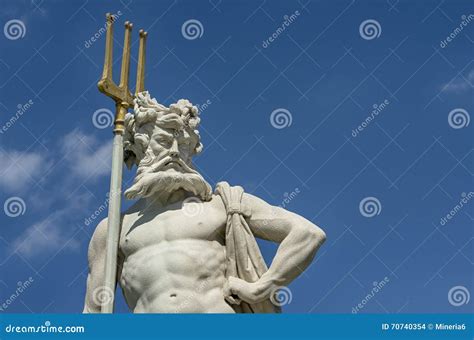 Neptun With A Trident Stock Photo Image Of Nymphenburg