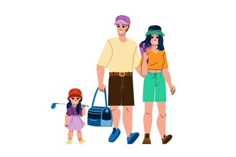 family golf vector (2362179)