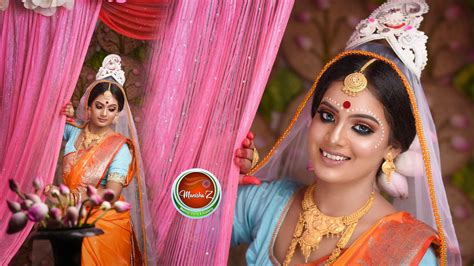 Beautyfull Indian Bridal Makeover By Makeup Artist Manisha Biswas