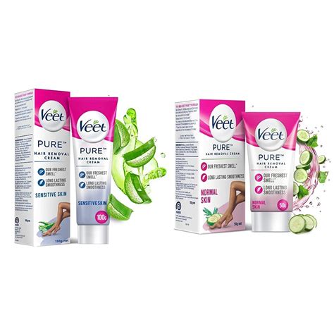 Buy Veet Pure Hair Removal Cream For Women With No Ammonia Smell