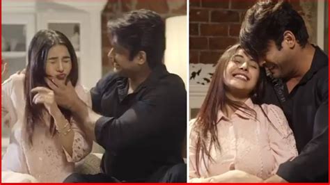 Siddharth Shukla Romantic Moment With Shehnaz Gill In House Sidnaaz