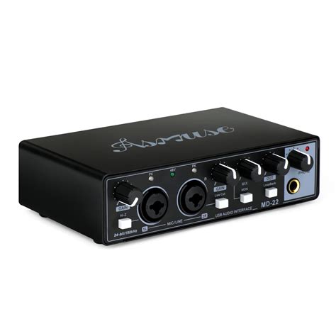 Snapklik 4 Channels USB Audio Interface 24 Bit 192 KHz High