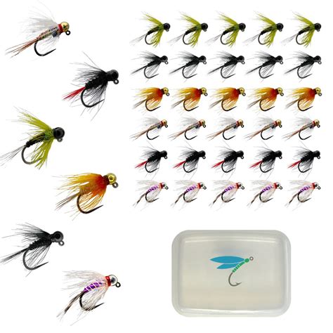 Pc Soft Hackle Frenchie Set Euro Nymph Jig Fly Fishing Etsy