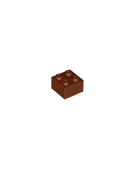 LEGO Reddish Brown Brick 2 X 2 3003