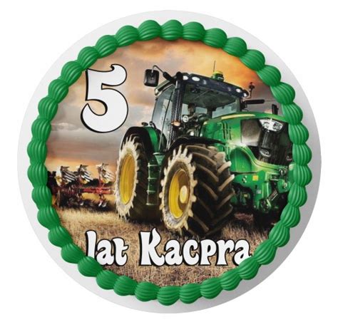 OPŁATEK NA TORT TRAKTOR FARMA 2x GRATIS 13690988668 Allegro pl