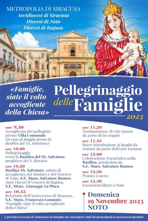 Pellegrinaggio Delle Famiglie Di Metropolia Insieme Ragusa