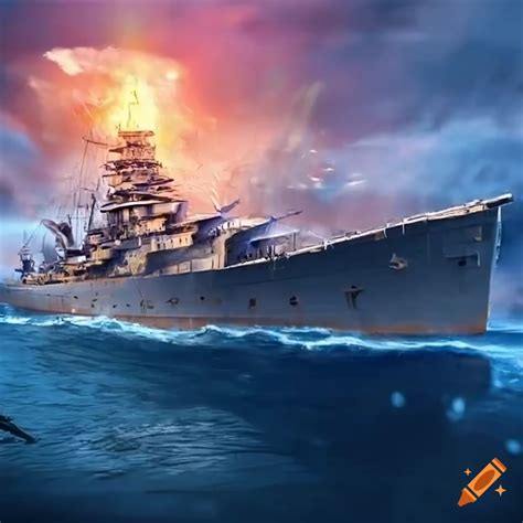 World Of Warships Loading Screen On Craiyon