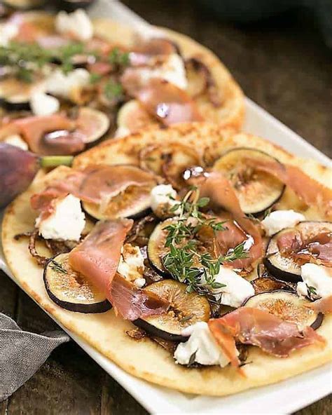 Fig Goat Cheese And Prosciutto Pizza That Skinny Chick Can Bake