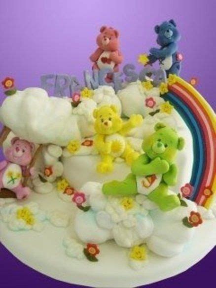 Bears Cupcake Cakes Fondant Cake Designs Care Bear Cakes