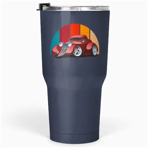 Classic Hot Rod Restomod Turbo Sports American Muscle Car Tumblers 30 Oz Sold By