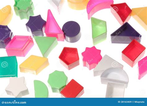 Different Geometric Shapes Stock Image Image Of Geometrical 28163409