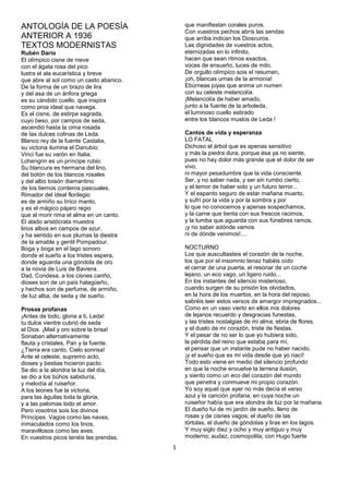 Anto De La Poesia Anterior 1936 PDF