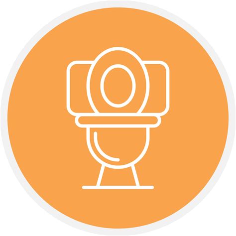 Toilet Line Circle 9844224 Vector Art At Vecteezy