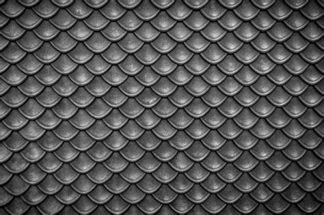 Fish Scale Seamless Pattern Background Premium Ai Generated Image