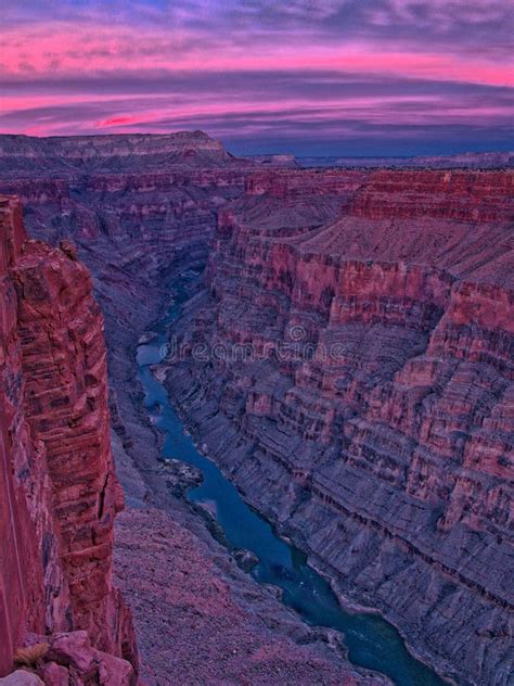 Toroweap Overlook Of Grand Canyon National Park North Ridge Stock